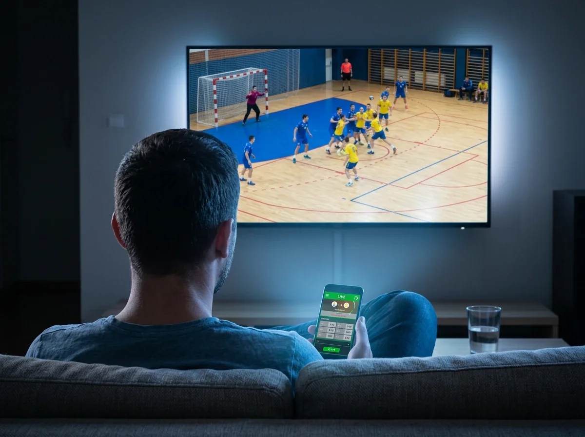 Live betting på håndbold med odds der opdateres under en kamp